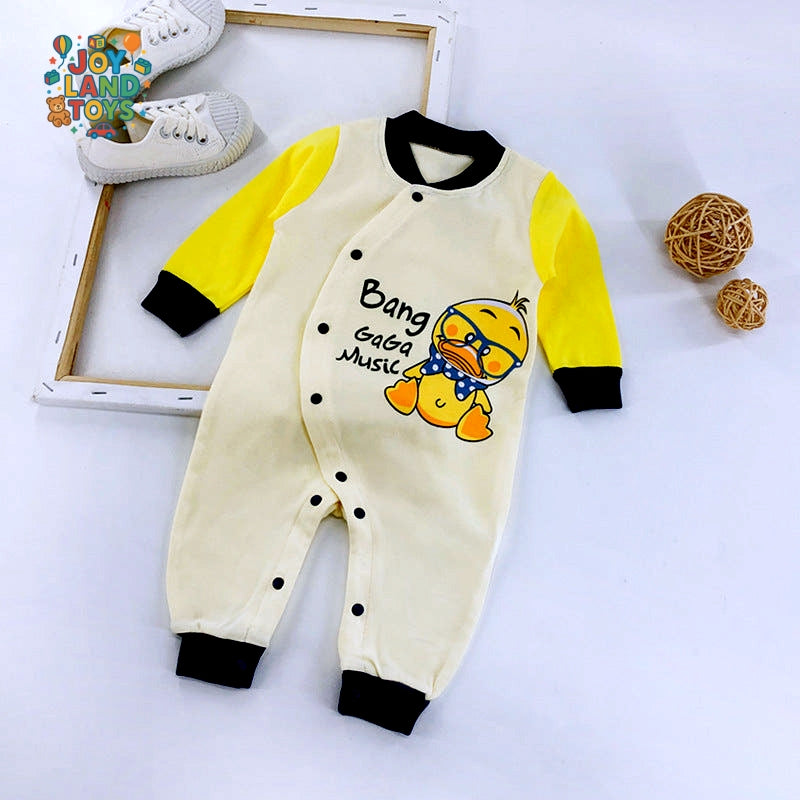 Joy Land Toys Cotton Baby Long Sleeve Romper Collection β 100% Cotton Infant Onesie