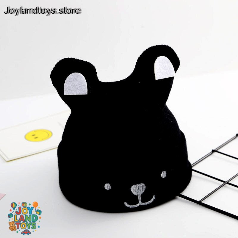 Joy Land Toys Baby Protective Cap – Soft Linen Cartoon Hat (Unisex)