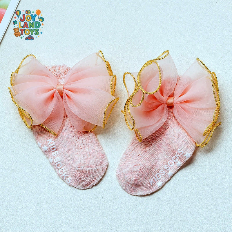 Joy Land Toys Cartoon Cotton Socks for Girls – Soft, Breathable & Adorable Designs