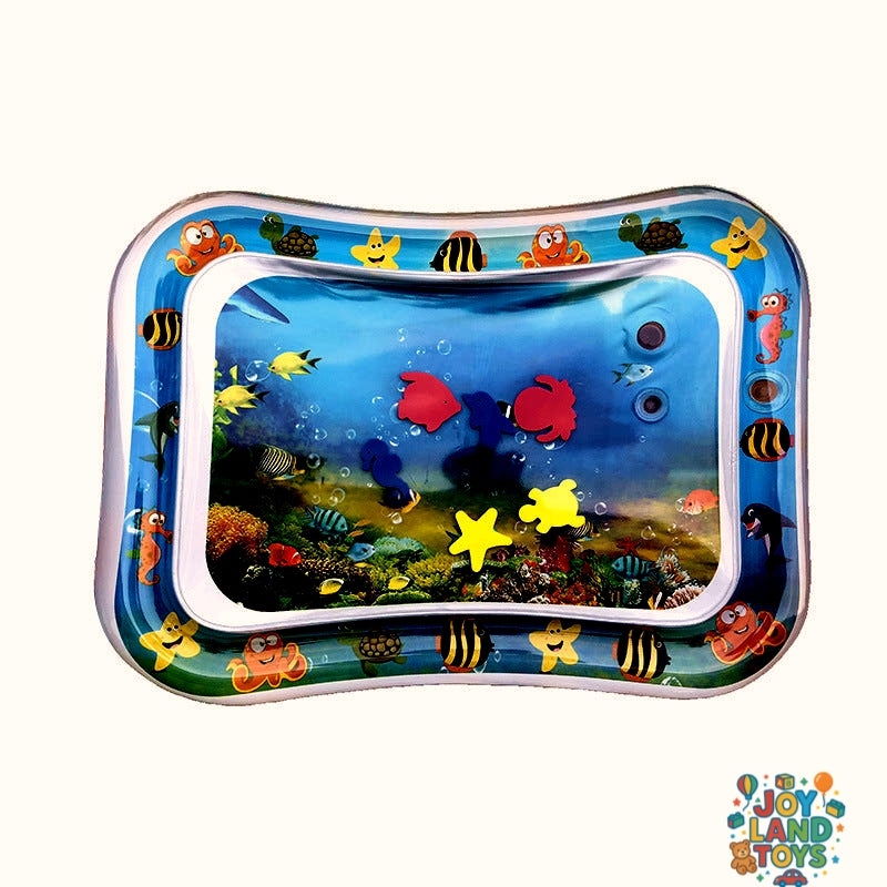 Joy Land Toys Baby Inflatable Water Play Mat – Tummy Time Sensory Toy for Infants
