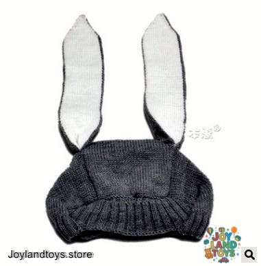 Joy Land Toys Baby Bunny Ear Knit Hat (6–18 Months)