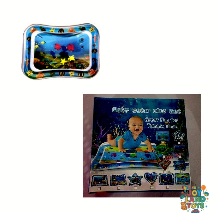 Joy Land Toys Baby Inflatable Water Play Mat – Tummy Time Sensory Toy for Infants
