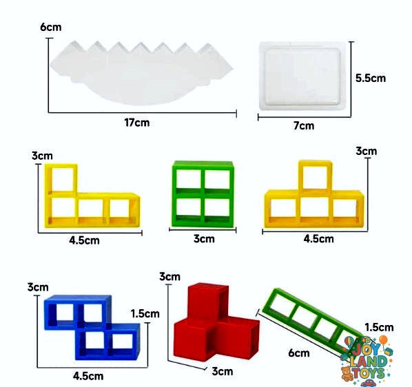 Joy Land Toy Balance Building Blocks β Educational Stacking & Balance Game for Kids and Adults