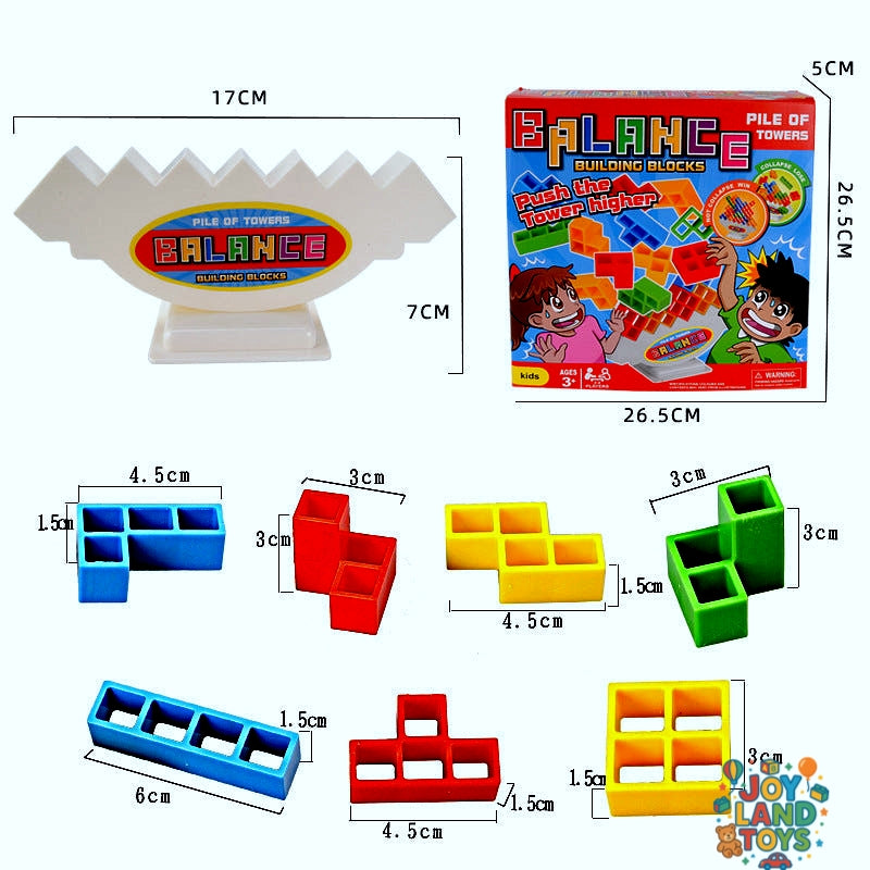Joy Land Toy Balance Building Blocks β Educational Stacking & Balance Game for Kids and Adults