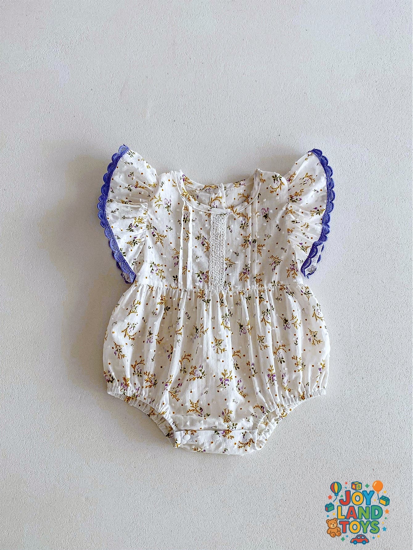 Joy Land Toys Cotton Baby Triangle Jumpsuit β Korean Style Summer Romper
