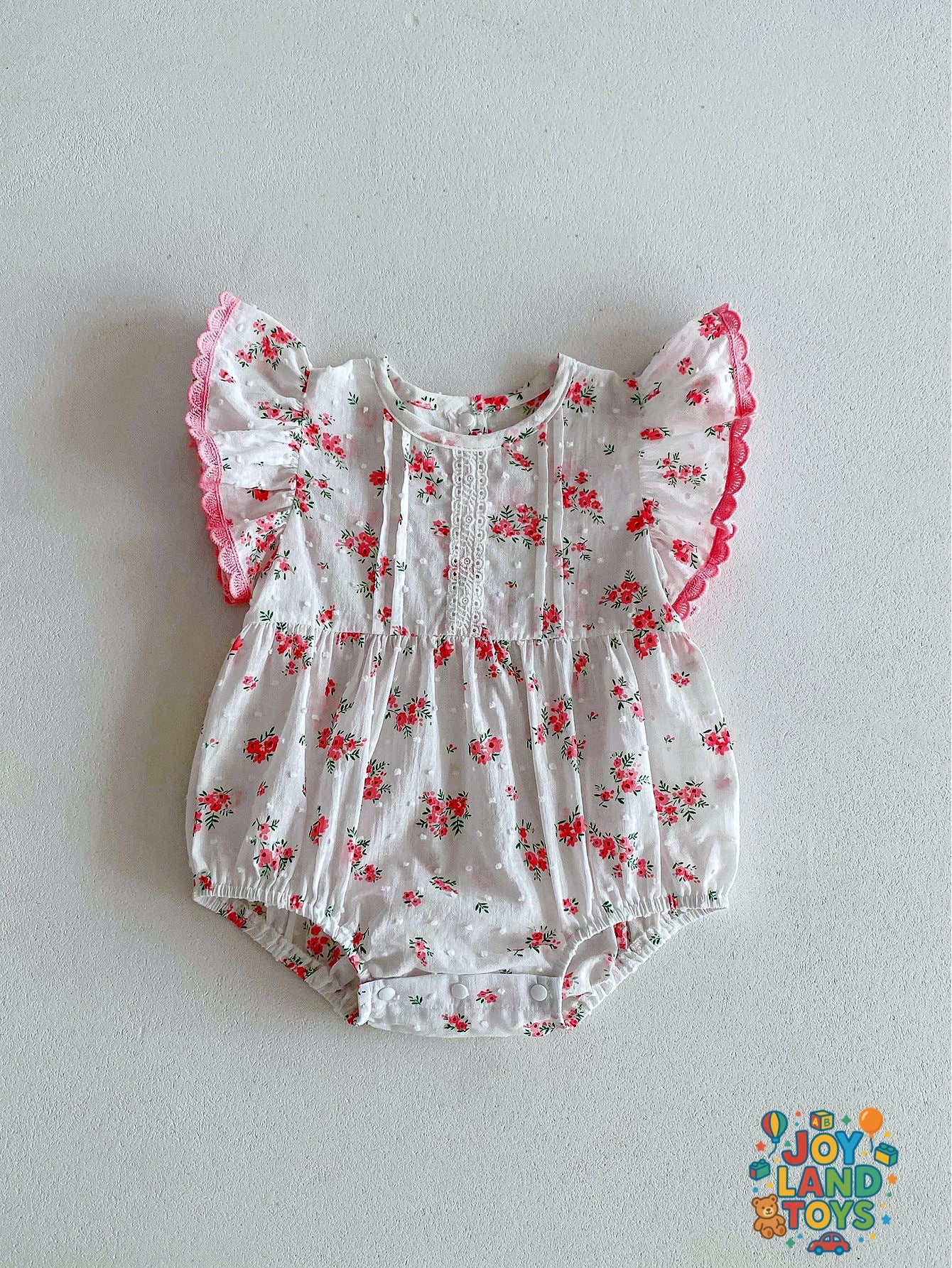 Joy Land Toys Cotton Baby Triangle Jumpsuit β Korean Style Summer Romper