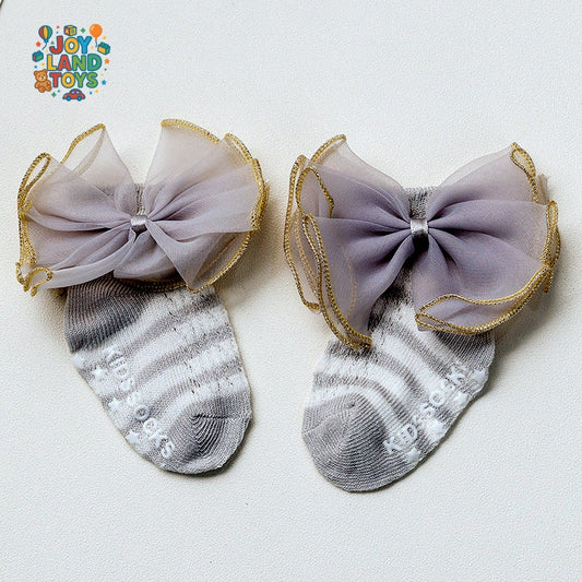 Joy Land Toys Cartoon Cotton Socks for Girls – Soft, Breathable &amp; Adorable Designs