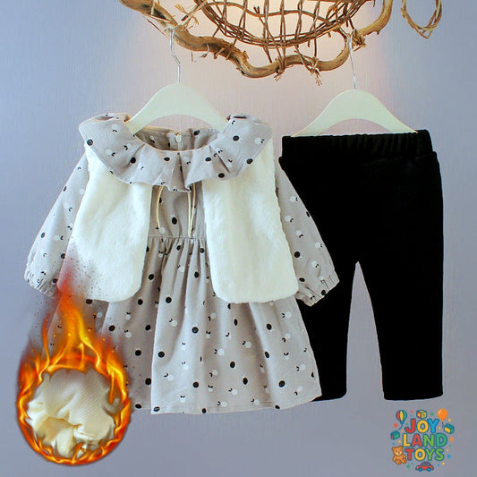 Joy Land Toys Cotton Baby Pullover Outfit – Soft &amp; Breathable Infant Clothes Set