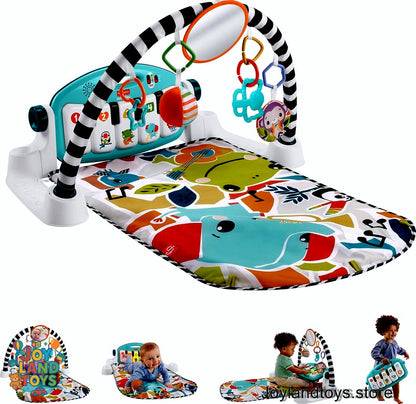 Joy Land Toys – Newborn Baby Gym with 4 Ways to Play | Musical Activity Playmat with Lights, Sounds &amp; Learning Fun