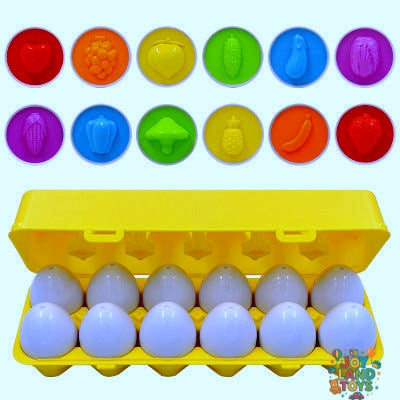 Joy Land Toys Baby Learning Educational Toy Smart Egg Toy Games Shape Matching Sorters Toys Montessori Eggs Toys For Kids Children