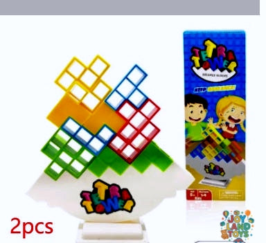 Joy Land Toy Balance Building Blocks – Educational Stacking & Balance Game for Kids and Adults