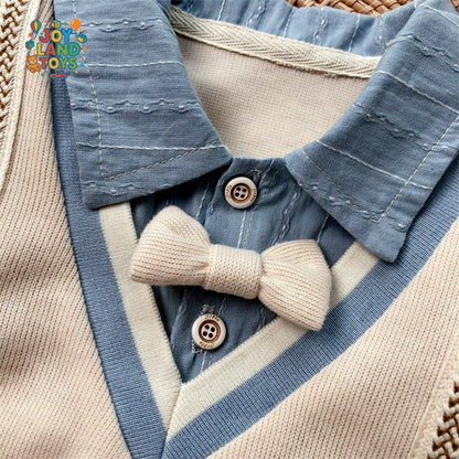 Joy Land Toys Cotton Baby Long Climbing Bodysuit – Soft &amp; Stylish Outfit for Boys