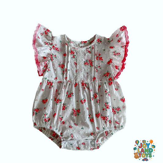 Joy Land Toys Cotton Baby Triangle Jumpsuit – Korean Style Summer Romper