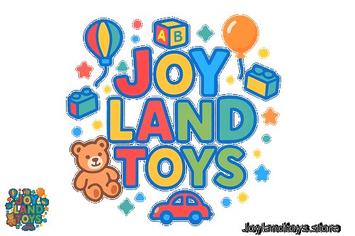 Joy Land Toys Baby Play Gym Mat – Tummy Time Activity Mat with 6 Sensory Toys